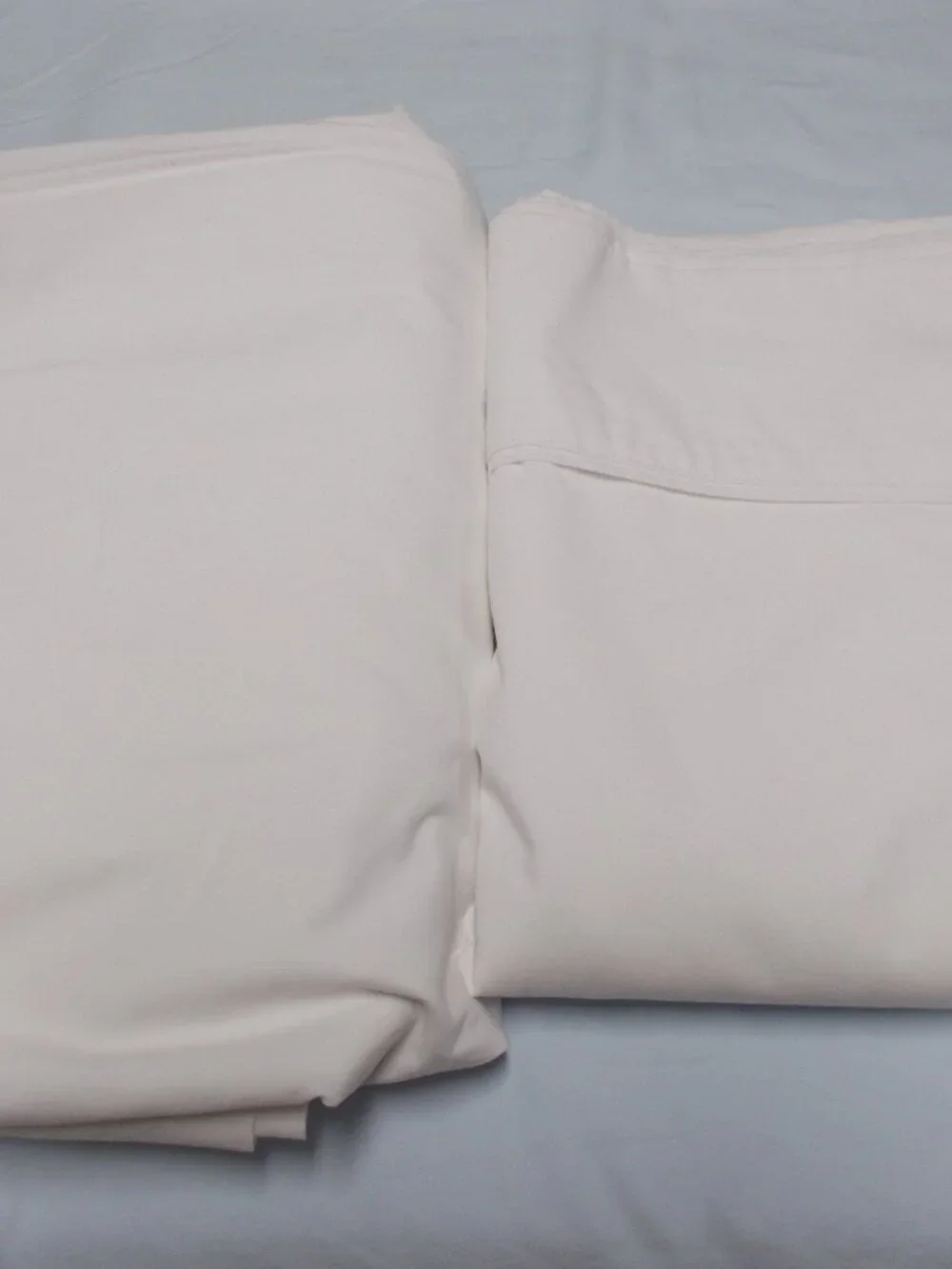 NWOT Vgt Martha Stewart Everyday Living white flat & fitted sheets, full size
